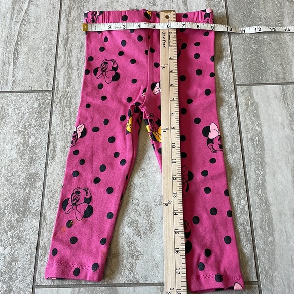 DisneyJuniorMinnie,24M,orange top& pink polka dots & minnie mouse, pants girls - Picture 3 of 5